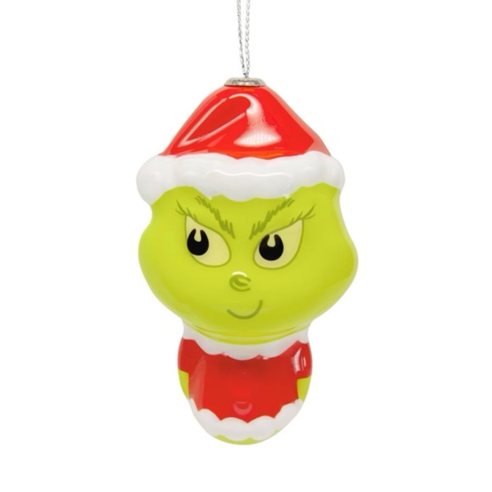 Hallmark nwt Decoupage Figural Grinch